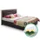 Комплект кровать Ambianta Happy 1.6m White Samoa + матрас Saltconfort Classic 160x200
