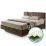 Set pat Ambianta Malta 1.6m Nuc/Fungo + saltea Saltconfort Classic 160x200
