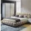 Set pat Ambianta Space 1.8m Beige + saltea Saltconfort Lux 180x200