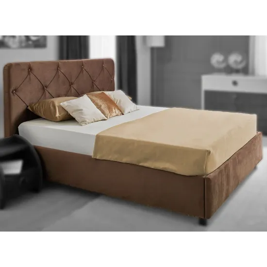 Pat Ambianta Cristal Maro + Saltea Saltconfort Classic 160x200