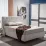 Pat Ambianta Cristal White + Saltea Saltconfort Classic 160x200