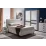 Set pat Ambianta Cristal 1.6m White + saltea Saltconfort Classic 160x200