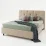 Set pat Ambianta Cristal 1.8m Beige + saltea Saltconfort Lux 180x200