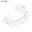 Pat Ambianta Samba Beige + Saltea Saltconfort Classic 140x200