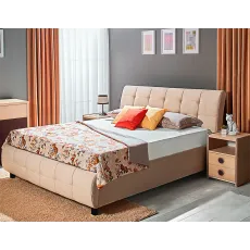 Pat Ambianta Samba Beige + Saltea Saltconfort Classic 160x200