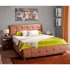 Pat Ambianta Samba Brown + Saltea Saltconfort Classic 160x200