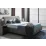 Комплект кровать Ambianta Samba 1.4m Grey + матрас Saltconfort Classic 140x200