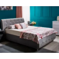 Pat Ambianta Samba Grey + Saltea Saltconfort Classic 160x200