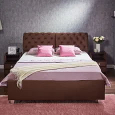 Pat Ambianta Frankfurt Brown + Saltea Saltconfort Classic 160x200