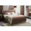 Set pat Ambianta Frankfurt 1.8m Brown + saltea Saltconfort Lux 180x200
