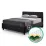 Комплект кровать Ambianta Coral 1.8m Черный + матрас Saltconfort Lux 180x200