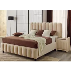 Pat Ambianta Fancy Bej + Saltea Saltconfort Classic 160x200