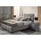 Set pat Ambianta Fancy 1.8m Gri + saltea Saltconfort Lux 180x200