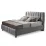 Set pat Ambianta Fancy 1.8m Gri + saltea Saltconfort Lux 180x200
