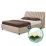 Комплект кровать Ambianta Bremen 1.4m Бежевый + матрас Saltconfort Classic 140x200