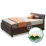 Set pat Ambianta Kosmo Star 1.2m Catania/Grey + saltea Saltconfort Classic 120x200
