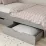 Pat MBS Lilu Grey mouse (MBS-1350) + Saltea Saltconfort Classic 90x200