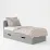 Set pat MBS Lilu 0.9m Grey mouse (MBS-1350) + saltea Saltconfort Classic 90x200