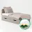 Set pat MBS Lilu 0.9m Casmir (MBS-1302) + saltea Saltconfort Classic 90x200