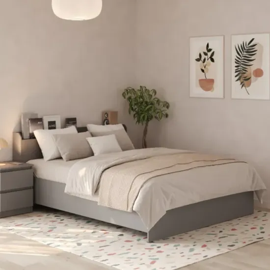 Pat MBS Neo Gri (MBS-1138) + Saltea Saltconfort Classic 160x200
