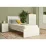 Pat Fabrik Home Linia 0.9m Frasin alb + Saltea Saltconfort Classic 90x200