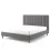 Set pat Sidi-M Stefania 4 London 15 Gray + saltea Saltconfort Classic 160x200
