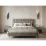 Set pat Sidi-M Stefania 4 London 4 Brown + saltea Saltconfort Classic 160x200