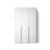 Шкаф Fabrik Home Hardy 3 двери, 135x55x220 см, Белый матовый