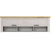 Raft Yasen Malaga 2D, 160,5x42,5x50 cm, Casmir/Stejar Artizan