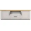 Comoda TV Yasen Malaga 2D1S, 160,5x42,5x51 см, Casmir/Stejar Artizan