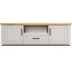 Comoda TV Yasen Malaga 2D1S, 160,5x42,5x51 см, Casmir/Stejar Artizan