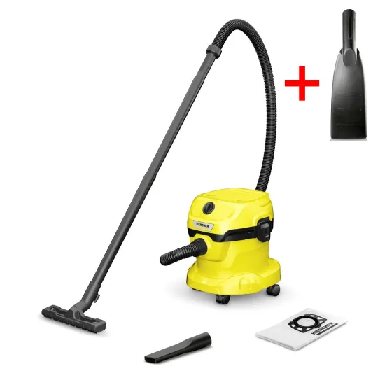 Aspirator industrial Karcher WD 2 Plus V-12/4/18 (1.628-018.0) + Cadou Duza auto WD (6.959-547.0)