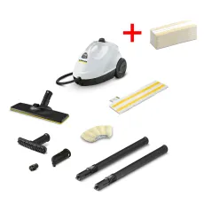 Aparat de curățat cu abur Karcher SC 2 EasyFix (1.512-600.0) + Lavete de unică folosință (2.863-299.0)