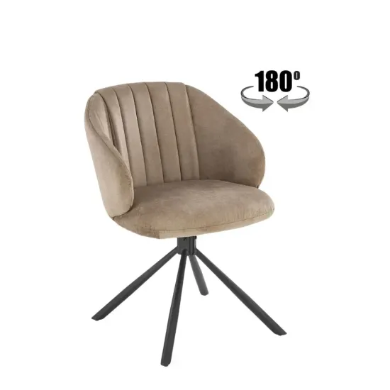 Scaun Halmar K533 cu mecanism rotativ 180, Cappucino