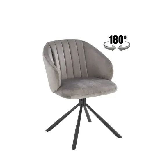Scaun Halmar K533 cu mecanism rotativ 180, Gray