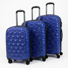 Set de valize Urban Prism Set 3-in-1, Blue