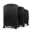 Комплект чемоданов Urban Matrix Set 3-in-1, Black
