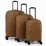 Комплект чемоданов Urban Matrix Set 3-in-1, Brown