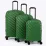 Комплект чемоданов Urban Matrix Set 3-in-1, Green