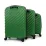 Комплект чемоданов Urban Matrix Set 3-in-1, Green