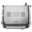 Электрический Гриль Gorenje GCG2100S, 2100 Вт, Нержавеющая сталь