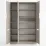 Dulap MBS 6D Lilu cu oglindă, 120x40x210 cm, Casmir (MBS-9006)