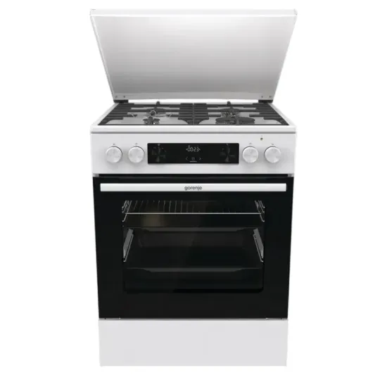Комбинированная плита Gorenje GKS6C71WA, Белый