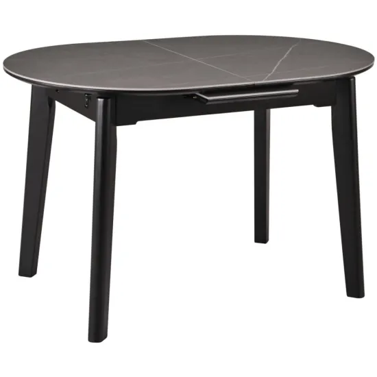 Стол обеденный Avanti Ares, 140x85 см раскладной, Grey matt
