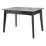 Masă pentru bucătărie Avanti Osten, 120x80 cm extensibilă, Dark Grey matt