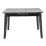 Masă pentru bucătărie Avanti Osten, 120x80 cm extensibilă, Dark Grey matt