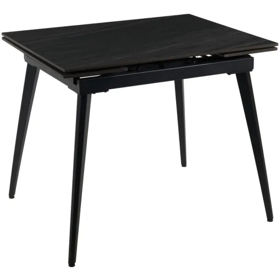 Masă pentru bucătărie Avanti Reef, 90x70 cm extensibilă, Anthracite matt