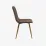 Стул Eva YTC-080Wo, BLUVEL-40 Brown