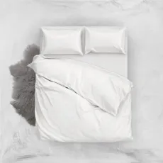 Постельное бельё Relaxe Home Soft Dreams Optical White (полуторный/Хлопок)