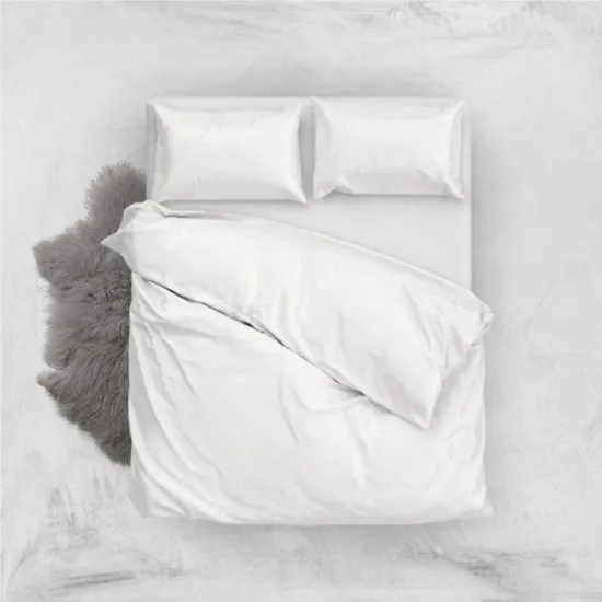 Постельное бельё Relaxe Home Soft Dreams Optical White (полуторный/Хлопок)